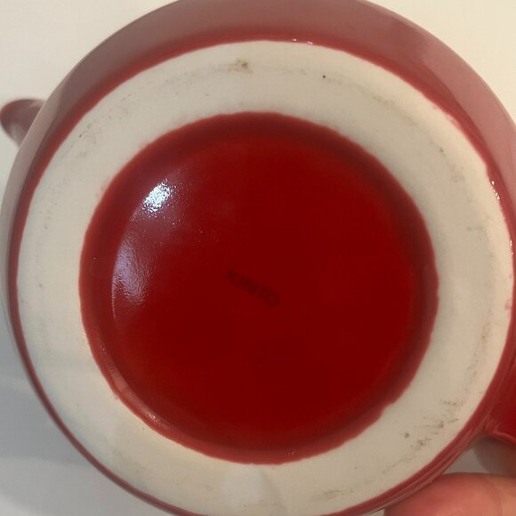 Kinto Red Teapot - Picture 2 of 2